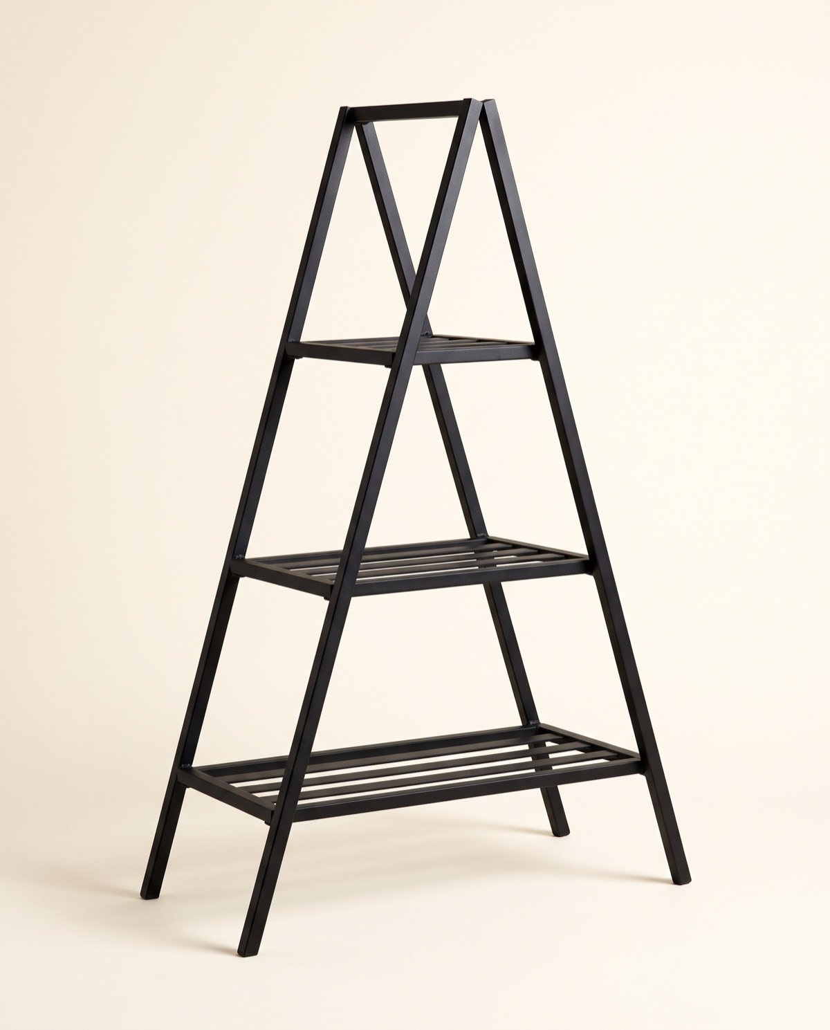 A-Shaped 3-Step Metal Stand