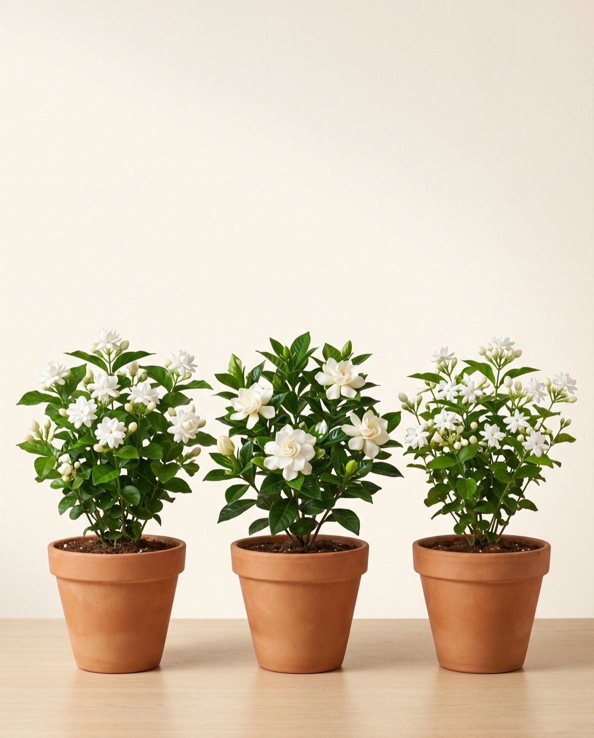 Pack of 3: Fragrant Flowers (with pot)